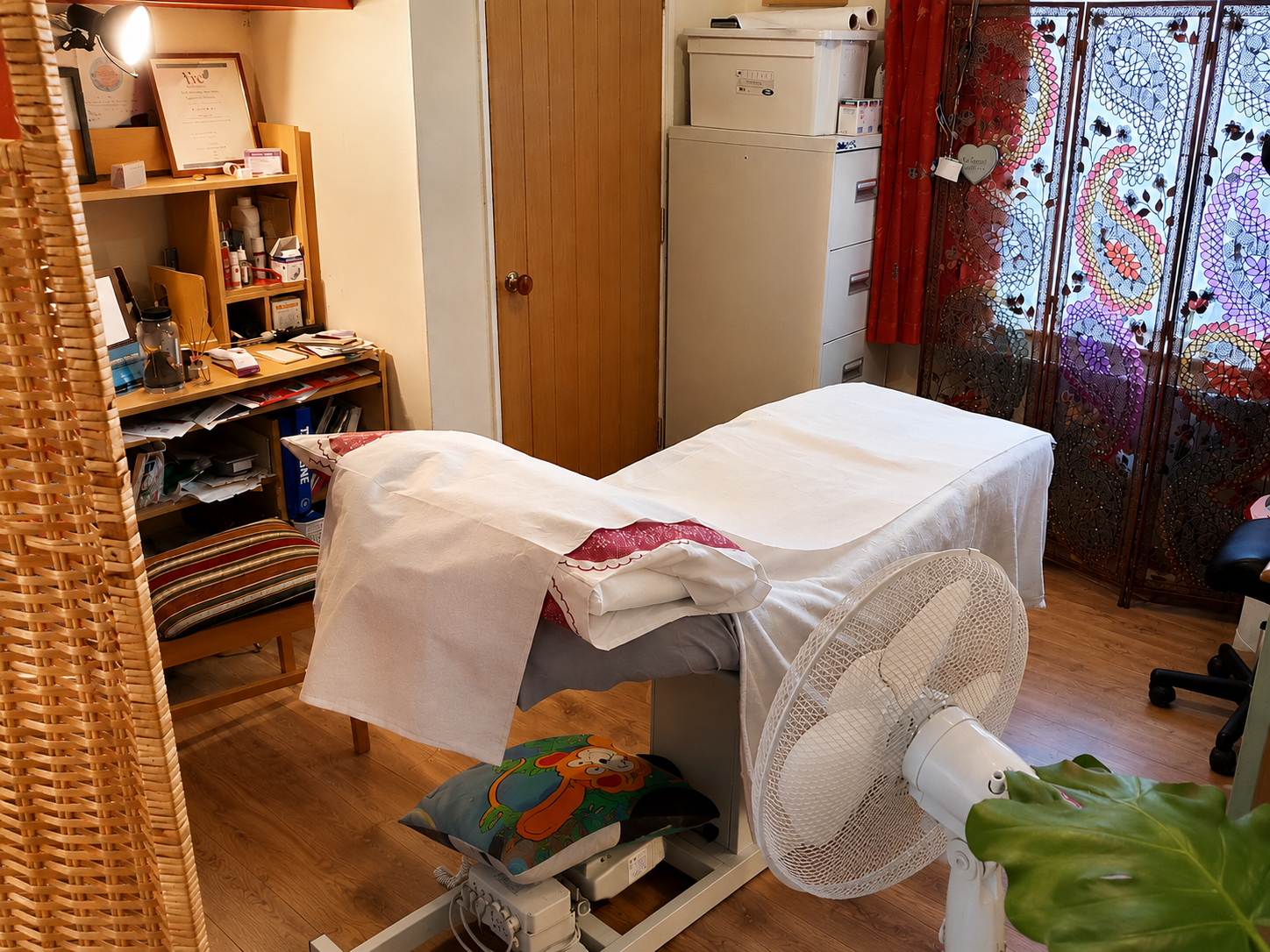 Fiona's treatment room